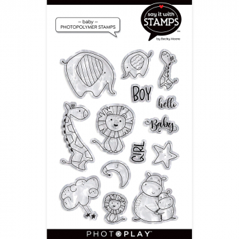 ! Photo Play Clear Stamps - Baby !